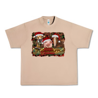 Burro merry christmas farm animals Urban Heavy Tee - RanaPortraitStore