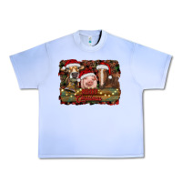 Grape Ice merry christmas farm animals Urban Heavy Tee - RanaPortraitStore