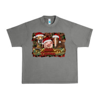 Tornado merry christmas farm animals Urban Heavy Tee - RanaPortraitStore