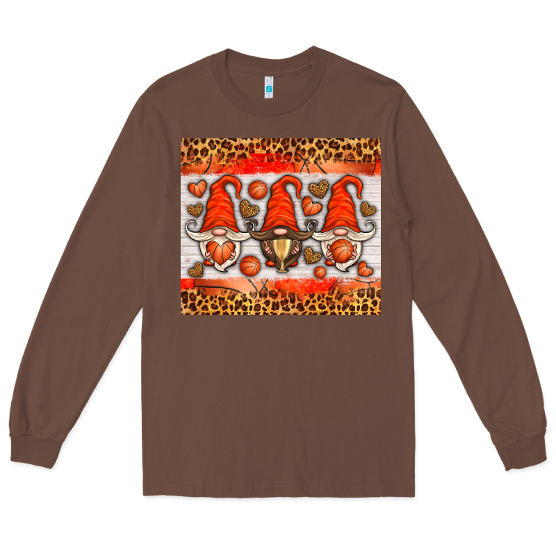 Basketball Gnome Long Sleeve Tee by HRA Design Shop | Teevron
