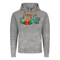 Cloud Rock born to camp Vintage Hoodie - texasbilliewilder