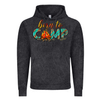 Vintage Black born to camp Vintage Hoodie - texasbilliewilder