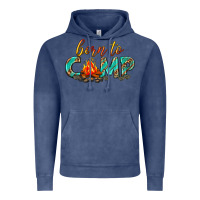 Vintage Denim born to camp Vintage Hoodie - texasbilliewilder