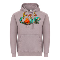 Born To Camp Vintage Hoodie | Teevron