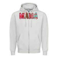 Dove Grey mama Zipper Hoodie - JahusDesignShop