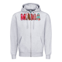 Heather Grey mama Zipper Hoodie - JahusDesignShop