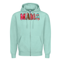Seafoam mama Zipper Hoodie - JahusDesignShop