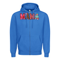 True Royal mama Zipper Hoodie - JahusDesignShop