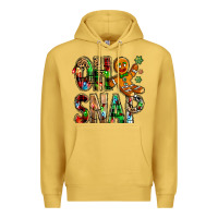 Antique Gold Oh snap Christmas Premium Hoodie - NancyCooperArtShop