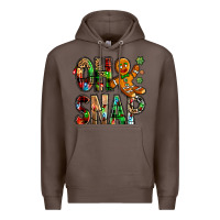 Coffee Oh snap Christmas Premium Hoodie - NancyCooperArtShop