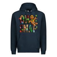 Navy Oh snap Christmas Premium Hoodie - NancyCooperArtShop