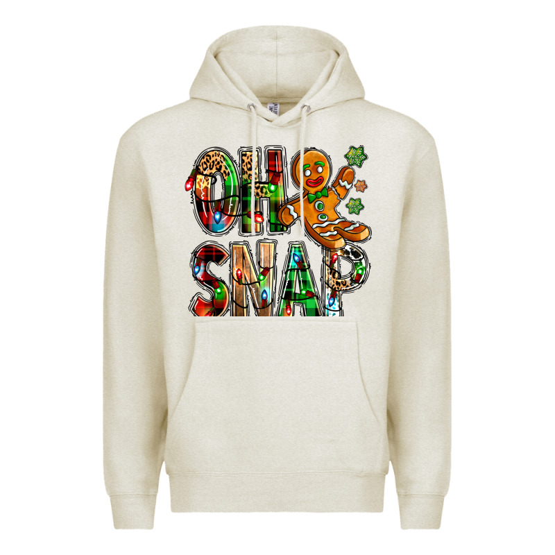 Oh Snap Christmas Premium Hoodie by NancyCooperArtShop | Teevron