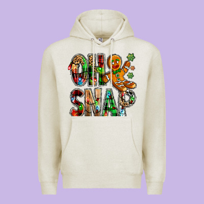 Oh Snap Christmas Premium Hoodie Designed By Nancycooperartshop