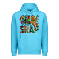 Ocean Blue Oh snap Christmas Premium Hoodie - NancyCooperArtShop