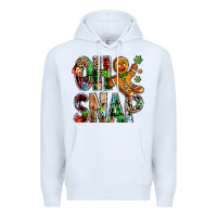 White Oh snap Christmas Premium Hoodie - NancyCooperArtShop