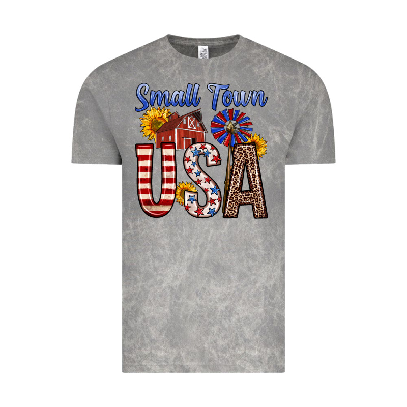 Small Town Usa Vintage Tee by Zillion Design Studio | Teevron