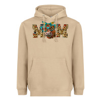 Mushroom Western Mom Red Angus Cow Heavyweight Hoodie - LillyAllenDesigns