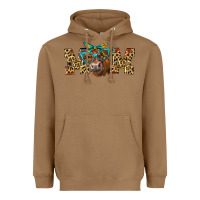Toasted Coconut Western Mom Red Angus Cow Heavyweight Hoodie - LillyAllenDesigns