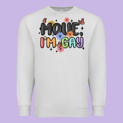 Movie I'm Gay Premium Sweatshirt Designed By Maliassmallbusiness