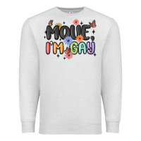 Oatmeal Heather movie i'm gay Premium Sweatshirt - MaliasSmallBusiness