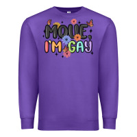 Purple movie i'm gay Premium Sweatshirt - MaliasSmallBusiness