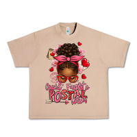 Burro cupid's favorite postal worker afro messy bun Urban Heavy Tee - texasbilliewilder