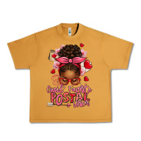 Peanut Butter cupid's favorite postal worker afro messy bun Urban Heavy Tee - texasbilliewilder