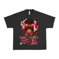 Pigment Black cupid's favorite postal worker afro messy bun Urban Heavy Tee - texasbilliewilder
