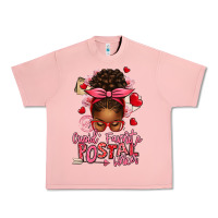 Salmon cupid's favorite postal worker afro messy bun Urban Heavy Tee - texasbilliewilder