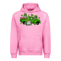 Fuchsia Pink st patrick's gnomes farm truck Urban Hoodie - Jasminsmagicworld