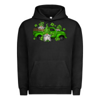 Pigment Black st patrick's gnomes farm truck Urban Hoodie - Jasminsmagicworld