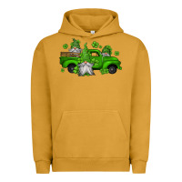 Pigment Peanut Butter st patrick's gnomes farm truck Urban Hoodie - Jasminsmagicworld