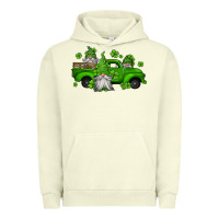 Pigment Pistachio st patrick's gnomes farm truck Urban Hoodie - Jasminsmagicworld