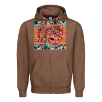 Chestnut pucker up Zipper Hoodie - JahusDesignShop