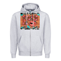 Heather Grey pucker up Zipper Hoodie - JahusDesignShop