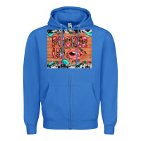 True Royal pucker up Zipper Hoodie - JahusDesignShop