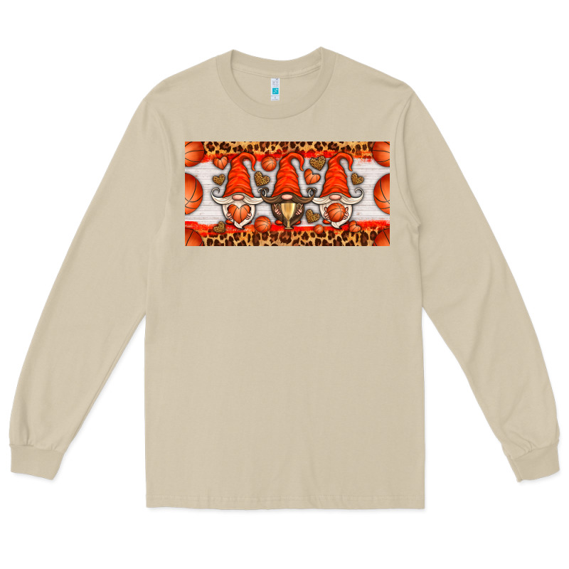 Basketball Gnome License Plate Long Sleeve Tee by HRA Design Shop | Teevron