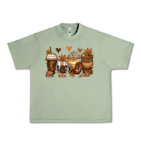Oil Green melanin afro coffee cups Urban Heavy Tee - Zillion Design Studio