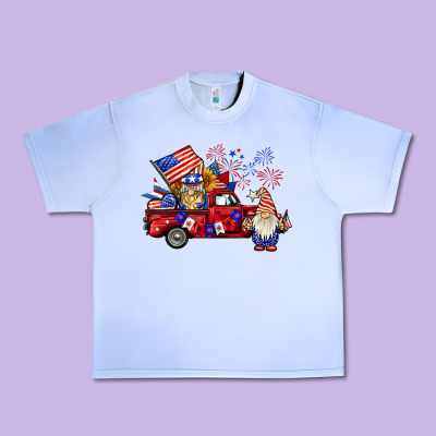American Gnomies Truck Urban Heavy Tee Designed By Barkaloodesign