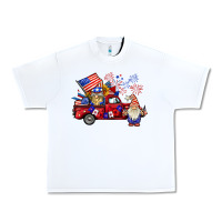 White american gnomies truck Urban Heavy Tee - BarkalooDesign