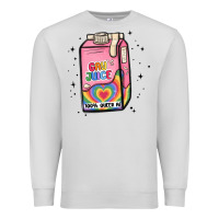 Dove Grey gay juice Premium Sweatshirt - MaliasSmallBusiness
