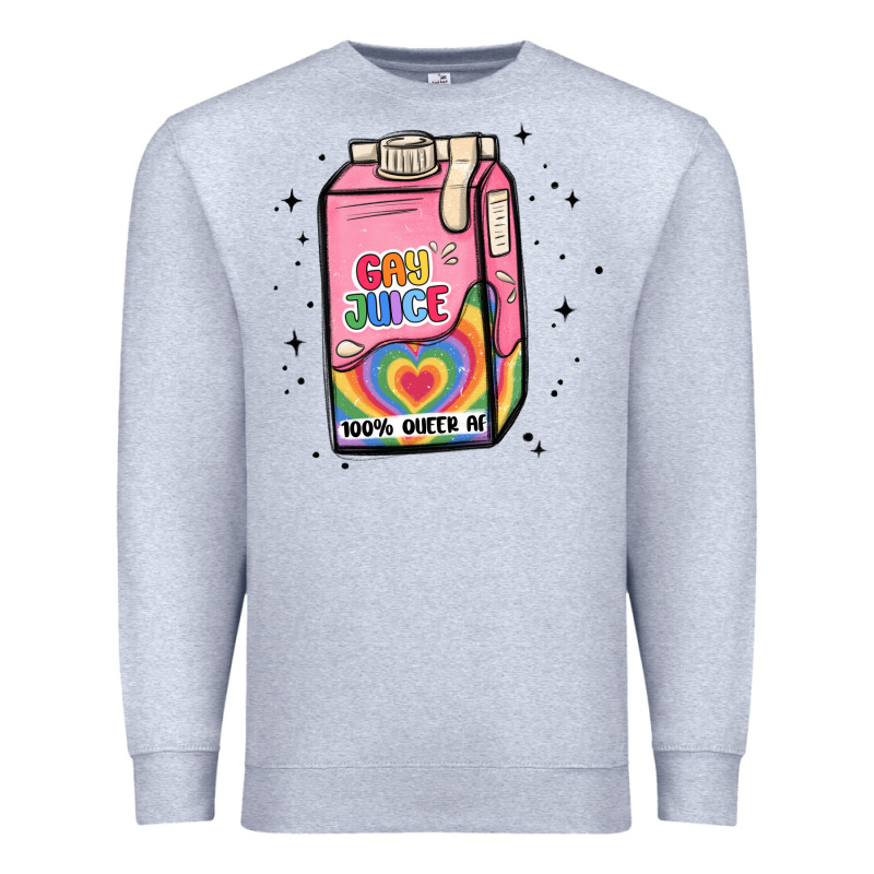 Gay Juice Premium Sweatshirt by MaliasSmallBusiness | Teevron