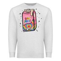 Oatmeal Heather gay juice Premium Sweatshirt - MaliasSmallBusiness