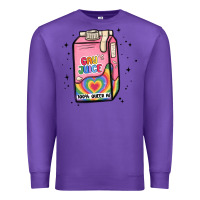 Purple gay juice Premium Sweatshirt - MaliasSmallBusiness