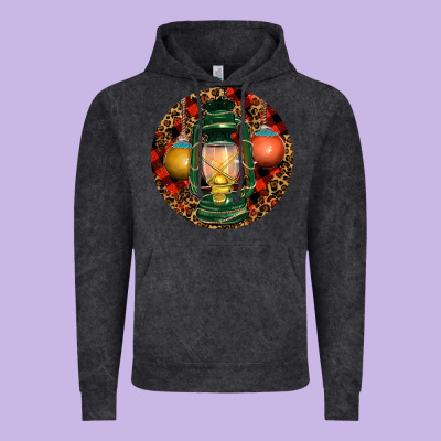 Vintage Hoodie Xmas Lantern Christmas
