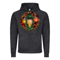 Vintage Black Xmas Lantern Christmas Vintage Hoodie - RanaPortraitStore