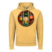 Vintage Mustard Xmas Lantern Christmas Vintage Hoodie - RanaPortraitStore