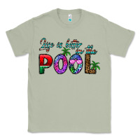 Matcha life is better İn the pool Classic Tee - CowhideDigitalArt
