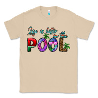 Mushroom life is better İn the pool Classic Tee - CowhideDigitalArt