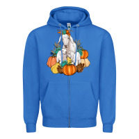 True Royal Goat family fall pumpkins gemstone Zipper Hoodie - Artiststas